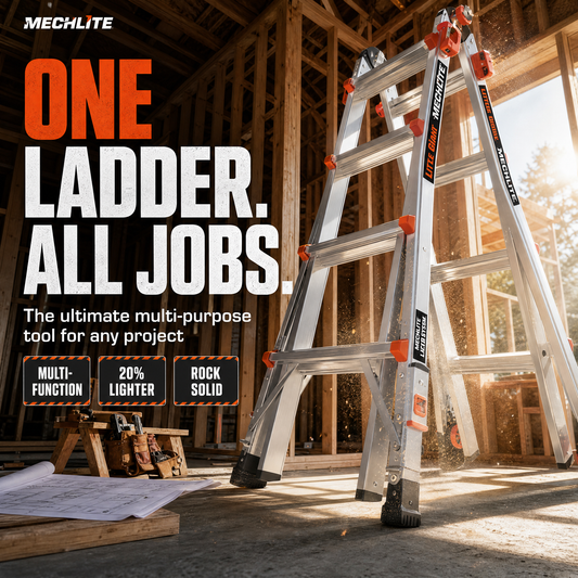 💝Last Day For Clearance✨Telescoping folding ladder