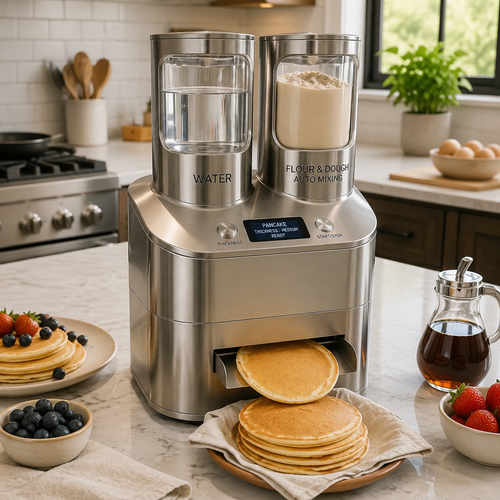 🥞 Smart Automatic Pancake Maker Machine – Fluffy Pancakes Made Easy!