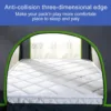 Pack and Play Mattress - 38" x 26"- Premium Knitted Fabric Playpen Mattresses, Safety Reinforced Play Yard Mattress - Fits for Graco & Baby Trend & Pamo Babe Playard, Firm Support and Comfort Foam