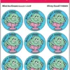 Minty Good!/Mint Ice Cream Scent Retro Stinky Stickers by TREND; 24/Pack - Authentic 1980s Designs!