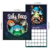 2025 Sally Face Wall Calendar