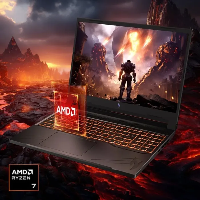 Acer Nitro V Gaming Laptop | AMD Ryzen 7 8845HS Octa-Core AI Capable Processor | NVIDIA GeForce RTX 4060 GPU | 16" WUXGA IPS 165Hz Display | 16GB DDR5 | 1TB Gen 4 SSD | Wi-Fi 6E | ANV16-41-R5J0