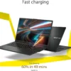 ASUS Vivobook Go 15.6” FHD Slim Laptop, AMD Ryzen 3 7320U Quad Core Processor, 8GB DDR5 RAM, 256GB SSD, Windows 11 Home, Fast Charging, Webcam Sheild, Military Grade Durability, Black, E1504FA-AB34