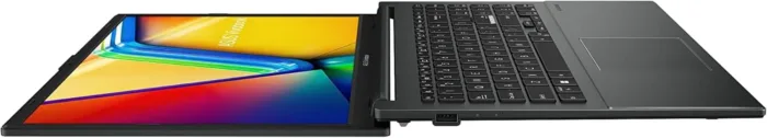 ASUS Vivobook Go 15.6” FHD Slim Laptop, AMD Ryzen 3 7320U Quad Core Processor, 8GB DDR5 RAM, 256GB SSD, Windows 11 Home, Fast Charging, Webcam Sheild, Military Grade Durability, Black, E1504FA-AB34