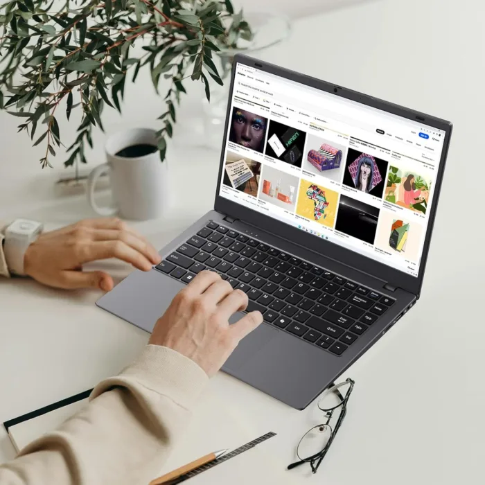 Coolby Laptop Computer, 14.1 inch Windows 11 Laptop with HD Display, 8GB RAM/128GB SSD, Intel N5095 Quad Core Notebook PC, Support 2.4G/5G Hz WiFi, BT, - Image 4