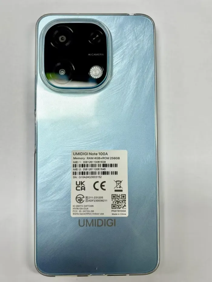 UMIDIGI Note 100A Cell Phone, 6.8" HD+ 120Hz Display Phones, Android 14 Unlocked Smartphone, 8(4+4)+256GB/1TB TF, 5000mAh Battery Andriod Phone, AI Face & Fingerprint Unlock, 4G Dual SIM, GPS,OTG - Image 4