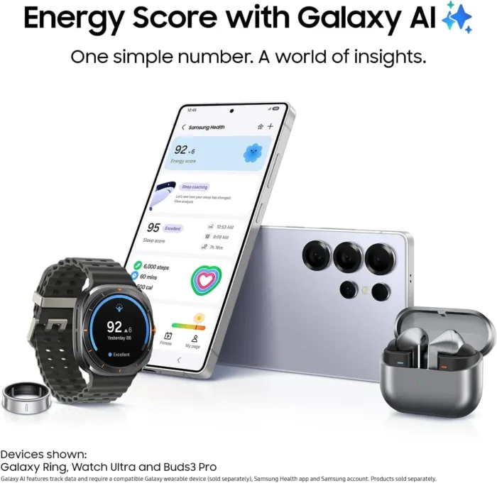 SAMSUNG Galaxy S25 Ultra Cell Phone, 512GB,AI Smartphone, Unlocked Android, AI Camera, Fast Processor, Long Battery Life, 2025, US 1 Yr Manufacturer Warranty, Titanium Silverblue - Image 3