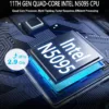 15.6 Inch Laptop, Laptop Computer, Windows 11, 8GB RAM, 256GB SSD, Intel Celeron Quad-Core Processor(Up to 2.9GHz), IPS Full HD Display with, Type-C, Wi-Fi, USB3.2 (15lnch-256)