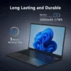 16 Inch Laptop Computer for Business Student,AMD Ryzen3 3250U(Up to 3.5GHz,Beats N95),1920×1200 FHD IPS Display,16GB RAM 512GB SSD,1MP Webcam,WiFi,HDMI,USB,Type-C,Backlit Keyboard,Fingerprint,Numpad