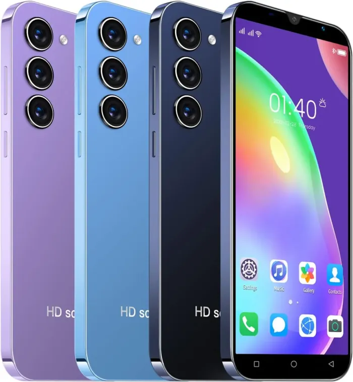 Cheap Mobile Phones, 5.0 Inch, Android 9.0, Dual SIM Dual Camera, Quad Core, 16GB ROM【Expandable up to 128GB】, Support WiFi/Bluetooth/FM, Face Unlocked Phones (Blue) - Image 3