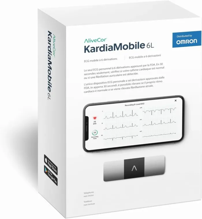KardiaMobile 6-Lead Personal EKG Monitor – Six Views of The Heart – Detects AFib and Irregular Arrhythmias – Instant Results in 30 Seconds – Works with Most Smartphones - FSA/HSA Eligible - Image 3