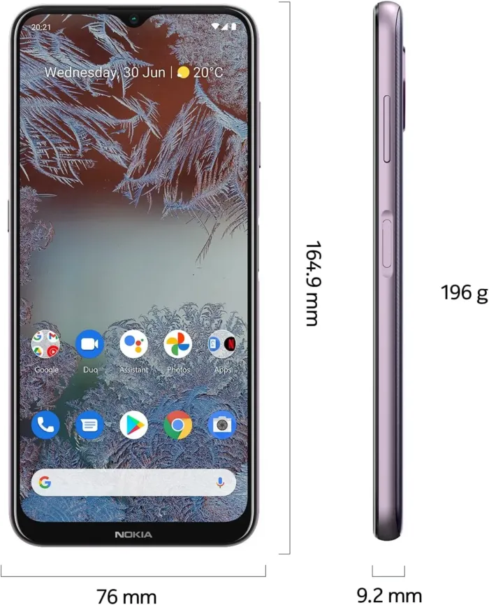 Nokia G10 | Android 13 | Unlocked GSM Smartphone | 3-Day Battery | 3GB RAM | 64GB Storage | 6.52-Inch Screen | 13MP Triple Camera | Dusk | Not Compatible with Verizon or AT&T - Image 3