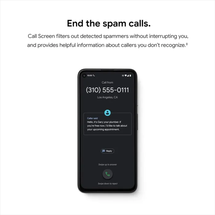 Google Pixel 4a with 5G - Android Phone - New Unlocked Smartphone with Night Sight and Ultrawide Lens - Just Black - Image 4