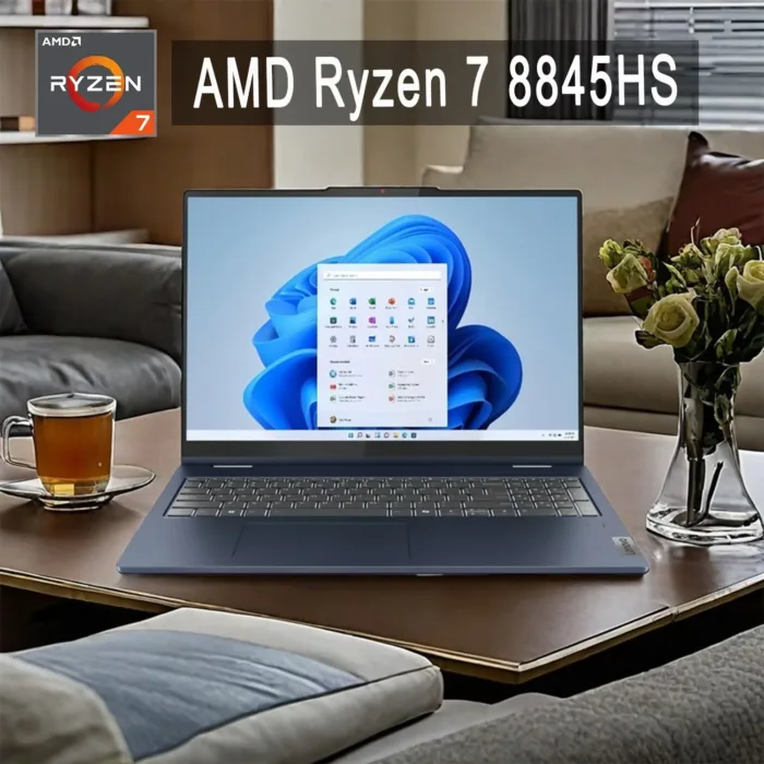 Lenovo IdeaPad 5 Slim, 16" FHD Touchscreen Laptop, 8Cores AMD Ryzen 7 8845HS, 16GB LPDDR5x Memory, 1TB PCIe SSD, Fingerprint Reader, Win 11 Home,w/Office 365 (Windows 11 Home, 16GB RAM | 1TB PCIe SSD)