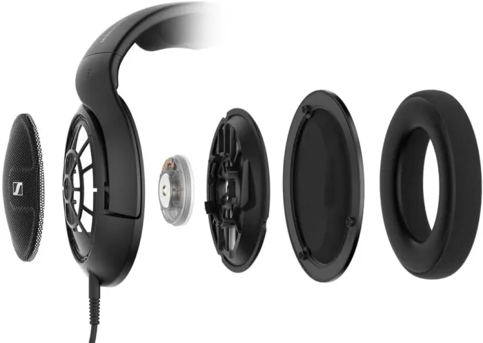 Sennheiser HD 560 S Over-The-Ear Audiophile Headphones - Neutral Frequency Response, E.A.R. Technology for Wide Sound Field, Open-Back Earcups, Detachable Cable, (Black) (HD 560S) - Image 3