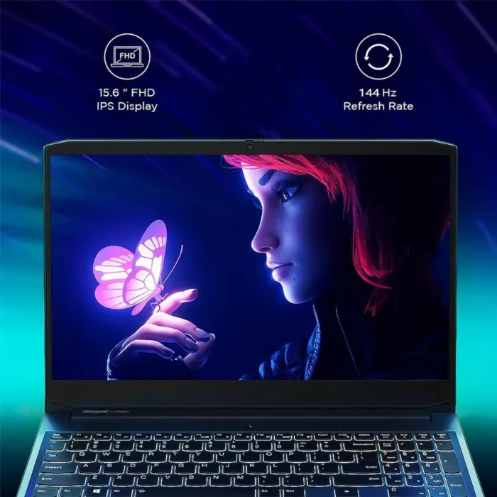 Lenovo LOQ Gaming Laptop 2024 - AMD Ryzen 5 7235HS Beat i5-11320H - 15.6" FHD IPS Display 144Hz -NVIDIA GeForce RTX 3050-44GB RAM - 1TB PCIe SSD -Backlit Keyboard -Windows 11 -G-SYNC -HDMI Cable - Image 3