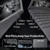 10.1 inch Ultra-Thin Portable Mini Laptop,Celeron N4020 Processor (up to 2.8Ghz), 8GB RAM DDR4,Weight only About 0.8Kg,Built-in Webcam, WiFi, Easy to Carry (Gray, 8G+128GB SSD)