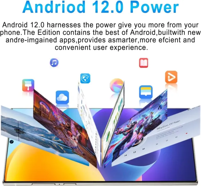 S25U+ Unlocked Cell Phone, 64GB Smartphone, Unlocked Android, 6.8 inch, New 10 Core Processor, Long Battery Life, Edge-to-Edge Display, Include Pen, US Version, 2025, Black - Image 10