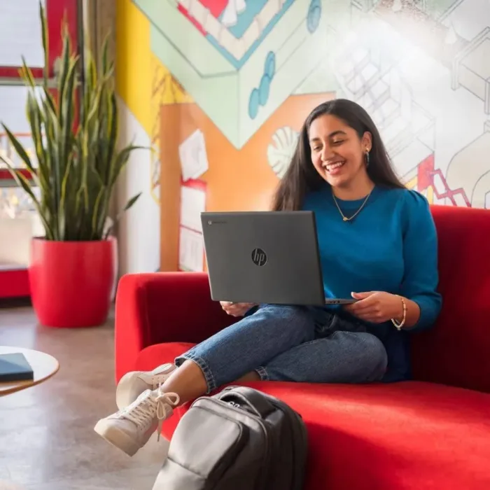 HP Chromebook Thin Laptop Student Business 2024, 14" HD Display, Quad-Core Intel Celeron N4120 Processor, 4GB RAM, 64GB eMMC, HD Webcam, WiFi, Long Battery, Chrome OS +HubxcelAccessory Gray - Image 5