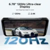 DOOGEE V40 Rugged Smartphone 5G,32GB+512GB/2TB Android 14 Rugged Phone,4nm D7300,6.78" FHD+120Hz Rugged Unlocked Cell Phone,108MP+20MP Night Vision,8680mAh,3 Card Slots/Dual Unlock/NFC/Wi-Fi6E/IP69K