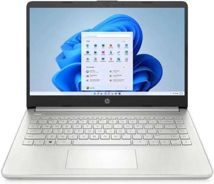 HP Notebook Laptop, 14" HD (1366 x 768) Display, AMD Ryzen 5 5500U (6 Cores), 16GB RAM, 512GB PCIe SSD, HDMI, SD Card Reader, Windows 11 Home, Natural Silver, TWE Mouse Pad