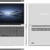 15.6" Laptop Computer - 32GB DDR4 RAM 512GB NVMe SSD Gaming Laptops with Backlight Keyboard, Fingerprint Reader,Quad-Core Intel_N95(Up to 3.4GHz), 8000mAh Battery,USB3.0x2,Win11 Pro,Silver