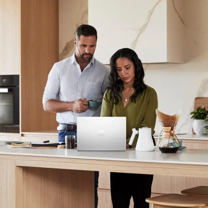 HP New 14" HD Ultral Light Thin Laptop, Quad-Core Intel Celeron Processor, 16GB RAM, 320GB (64GB eMMC+ 256GB Card), Wi-Fi, Upto 11 Hours, Windows 11 S + 1 Year Office 365+HubxcelAccessory, White - Image 7