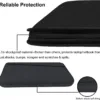 15.6 inch Laptop Sleeve, Durable Computer Carrying Bag Protective Case Briefcase Handbag with Front Pocket, Slim Cover for 15-16 Inch HP, Dell, Lenovo, Asus, Notebook, Black