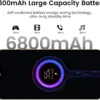 A15 Pro Max Unlocked Android Phone, 8+256GB Storage Cell Phone, 108MP Camera |6.8" HD Display | Dual SIM & Face ID | 6800mAh Battery | 5G Smartphone with Android 14.0-Blue