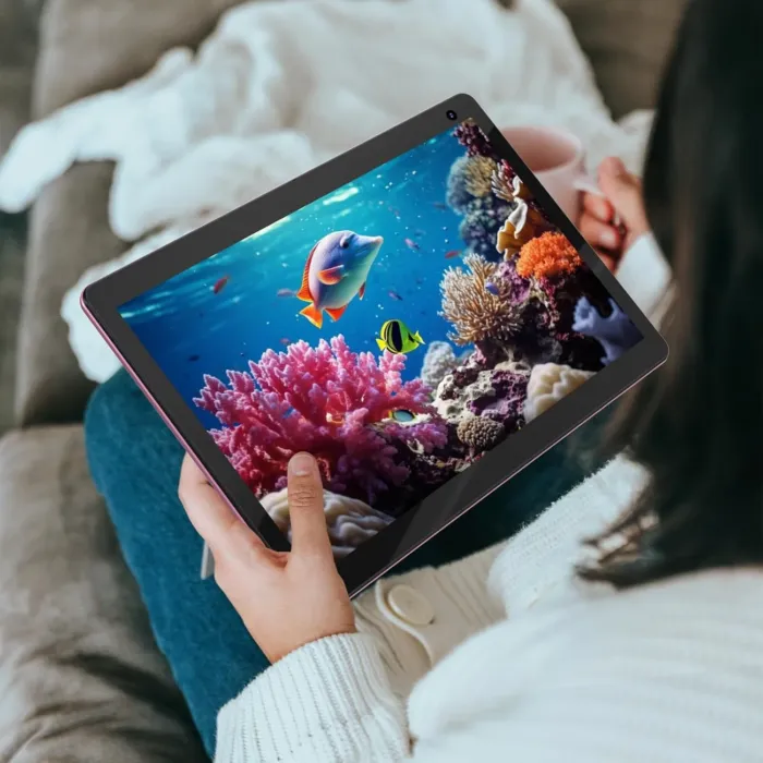 COOPERS Tablet 10 inch, Android 14 Tablet, 32GB ROM 1TB Expand Computer Tablets, Quad Core Processor 6000mAh Battery, 1280x800 IPS Touch Screen, 2+8MP Dual HD Camera, Bluetooth WiFi Tablet PC - Image 6