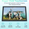 Android 15 Tablet 10 Inch, 18GB RAM+128GB ROM/2TB Expandable Tablet, 2 in 1 Tablets with Keyboard Case Mouse Stylus, 2.0GHz Quad-core CPU, 1280*800 IPS HD Screen, 5G WiFi6 BT 5.0, 8MP Camera Tablet PC