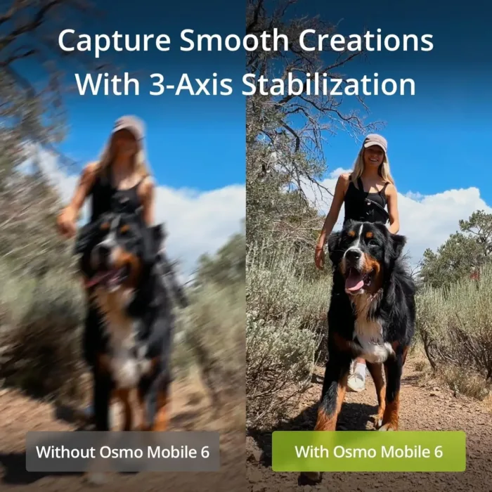 DJI Osmo Mobile 6 Gimbal Stabilizer for Smartphones, 3-Axis Phone Gimbal, Built-In Extension Rod, Object Tracking, Portable and Foldable, Vlogging Stabilizer, YouTube TikTok, Slate Gray - Image 3