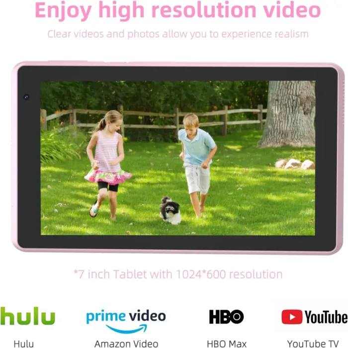 Android 15 Tablet, 7 Inch Tablet, 6GB RAM 32GB ROM/ 1TB Expandable, 5MP Camera, 1.6Ghz Quad-core Processor, 3000mAH Battery Tableta PC, Wi-Fi 6 BT 5.0 7'' Android Laptop - Image 4