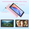 Android 15 Tablet, 7 Inch Tablet, 6GB RAM 32GB ROM/ 1TB Expandable, 5MP Camera, 1.6Ghz Quad-core Processor, 3000mAH Battery Tableta PC, Wi-Fi 6 BT 5.0 7'' Android Laptop