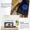 Tablet, Android 14 Tablet, 10.1 inch Tablets with Rechargeable Stereo Speaker Audio Dock, HD IPS Touch Screen, Otca-Core, 14GB RAM 64GB ROM 1TB Expansion, Wi-Fi 6, BT 5.3, Dual Camera, Google Tab 2025