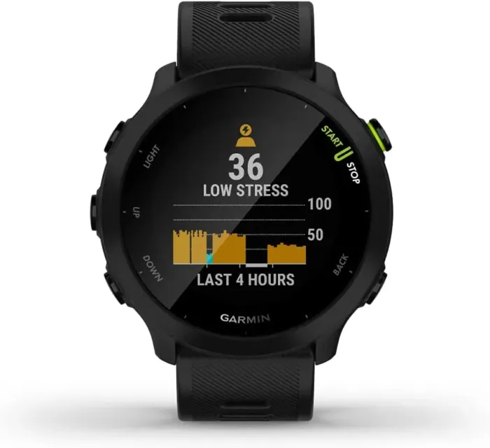 Garmin Forerunner 55, GPS Running Watch with Daily Suggested Workouts, Up to 2 weeks of Battery Life, Black - 010-02562-00 - Image 9