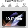 Android Tablet, 10 inch Android 14 Tablets, 6GB RAM 64GB ROM 1TB Expand, Quad-Core Processor, 1280x800 LCD Touch Screen, WiFi 5, Dual Camera, BT5.0, 6000mAh Battery (Blue)