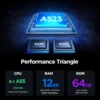 Android Tablet, 10.1 inch Android 14 Tablet, Octa-core CPU, 2 Years Protection, RAM 12GB, ROM 64GB (Up to 2 TB), 800x1280 Resolution, WiFi 6 & Bluetooth 5.4, Dual Speakers, 5MP+8MP, 6000mAh, Black