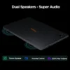 Android Tablet, 10.1 inch Android 14 Tablet, Octa-core CPU, 2 Years Protection, RAM 12GB, ROM 64GB (Up to 2 TB), 800x1280 Resolution, WiFi 6 & Bluetooth 5.4, Dual Speakers, 5MP+8MP, 6000mAh, Black