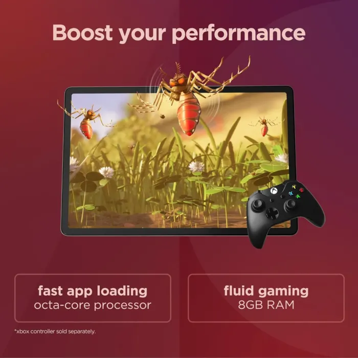 Lenovo Tab P12-2024 - Expansive Touchscreen Tablet - 12.7" 3K Display - 13MP Camera - 8GB Memory - 128GB UFS Storage - Android 13 - Dolby Atmos - Quad JBL Speakers - Pen and Folio Case Included - Image 5