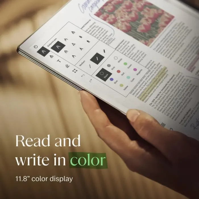 reMarkable Paper Pro Bundle – Includes 11.8” reMarkable Paper Tablet, and Marker Plus Pen with Eraser - Image 4