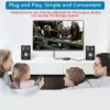 AUTOUTLET 192kHz DAC Digital to Analog Audio Converter 7ft/2.1m Digital Audio Optical to RCA Male Cable for HDTV, DVD, Blu-Ray Players and Game Consoles
