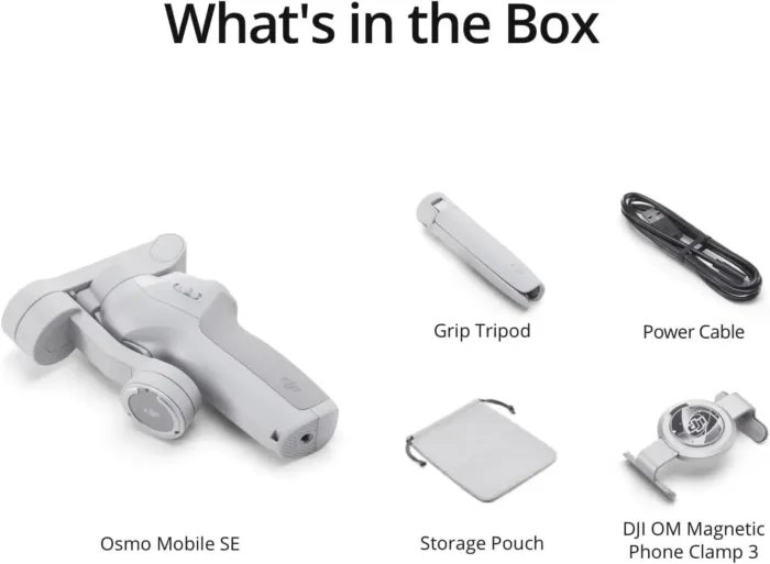 DJI Osmo Mobile SE, 3-Axis Phone Gimbal, Portable and Foldable, Gimbal Stabilizer for iphone, Andriod, ShotGuides, ActiveTrack 6.0, Vlogging Stabilizer for Youtube, TikTok, Travel - Image 7
