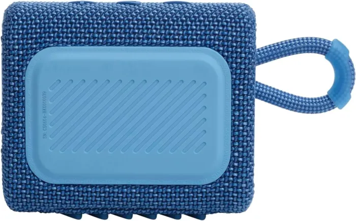 JBL Go 3 Eco - Portable Mini Bluetooth Speaker, big audio and punchy bass, IP67 waterproof and dustproof, 5 hours of playtime, Made in part with recycled materials (Eco Blue) - Image 9