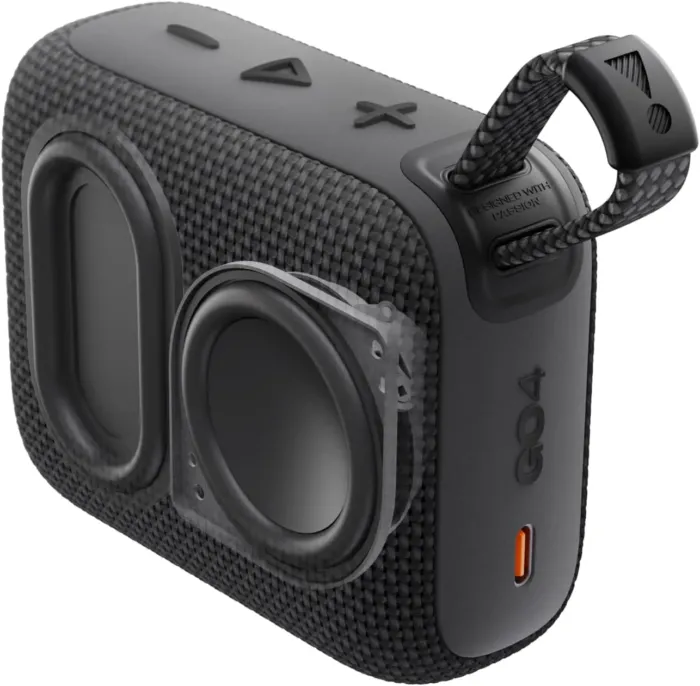 JBL Go 4 - Ultra-Portable, Waterproof and Dustproof Bluetooth Speaker, Big Pro Sound with Punchy bass, 7-Hour Built-in Battery, Made in Part with Recycled Materials (Blue) - Image 6