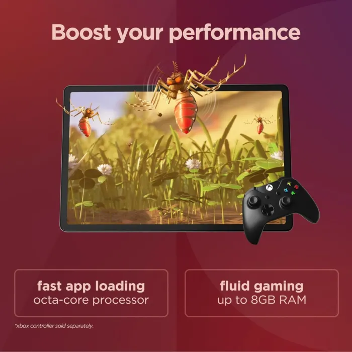 Lenovo Tab P12 - Expansive Touchscreen Tablet - 12.7" 3K Display - 13MP Camera - 8GB Memory - 128GB UFS Storage - Android 13 - Dolby Atmos - Quad JBL Speakers - Pen Included - Image 6