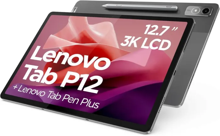 Lenovo Tab P12 - Expansive Touchscreen Tablet - 12.7" 3K Display - 13MP Camera - 8GB Memory - 128GB UFS Storage - Android 13 - Dolby Atmos - Quad JBL Speakers - Pen Included - Image 12