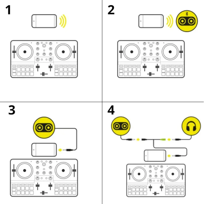 Hercules DJControl Mix Ultra – Mobile DJ Controller for Smartphones (iOS/Android) - Image 8