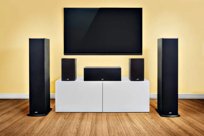 Polk Audio T15 Home Theater and Stereo Bookshelf Speakers – Deep Bass Response, Dolby and DTS Surround, Wall-Mountable, Pair, Black - Image 3