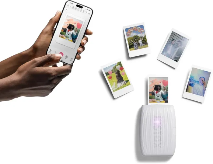 Fujifilm Instax Mini Link 3 Smartphone Printer - Clay White - Image 7